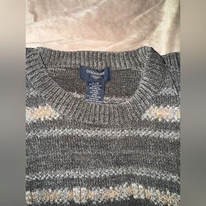 DOCKERS Men's Regular Fit Long Sleeve Crewneck Sweater